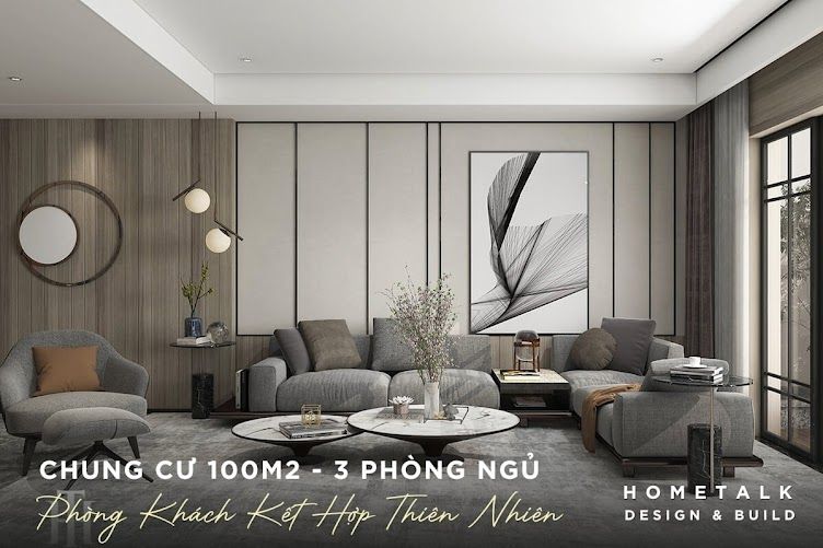 Mẫu thiết kế nội thất chung cư 3 phòng ngủ đẹp và tiện nghi